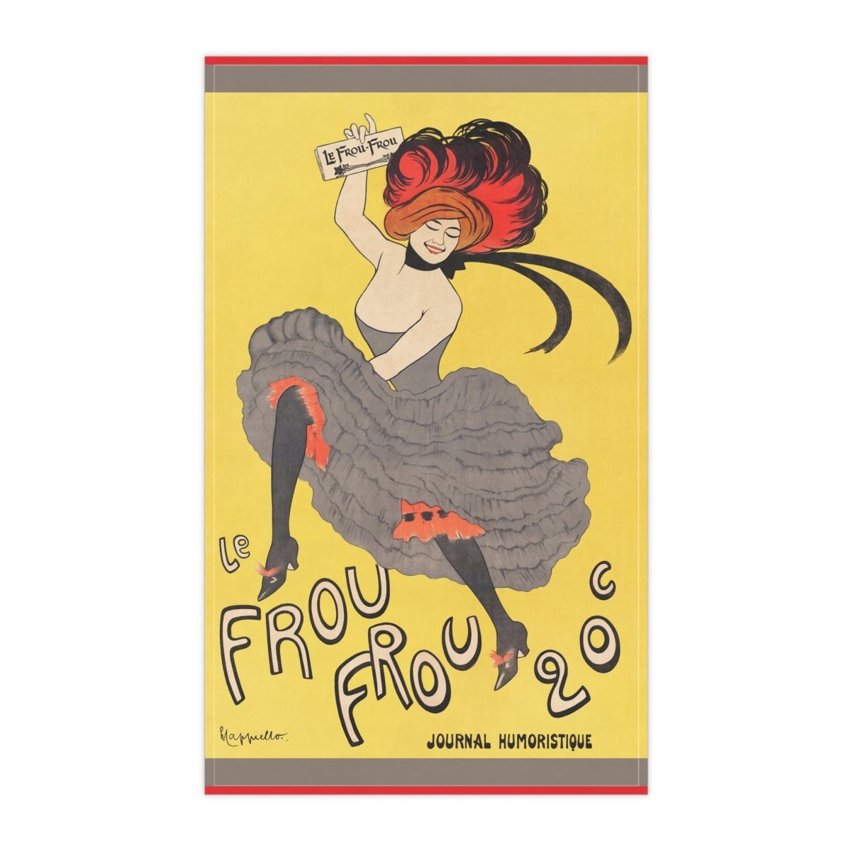 Le Frou Frou | Tea Towel - Tea Towel - Piccolo Fiore Prints