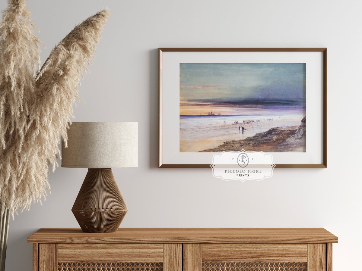 Lilac and Blue Landscapes | Gallery Wall Set | 2 Prints | S7 - 1.4 - Gallery Wall Set - Piccolo Fiore Prints
