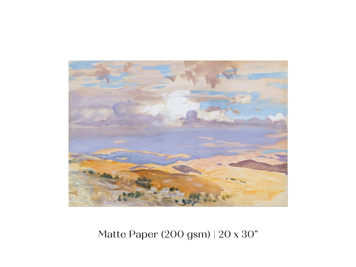 Lilac Sunset | P272 - Single Art Prints - Piccolo Fiore Prints