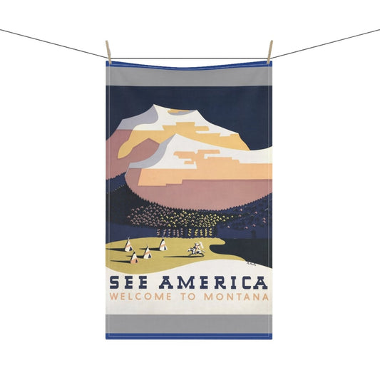 Montana | Tea Towel - Tea Towel - Piccolo Fiore Prints