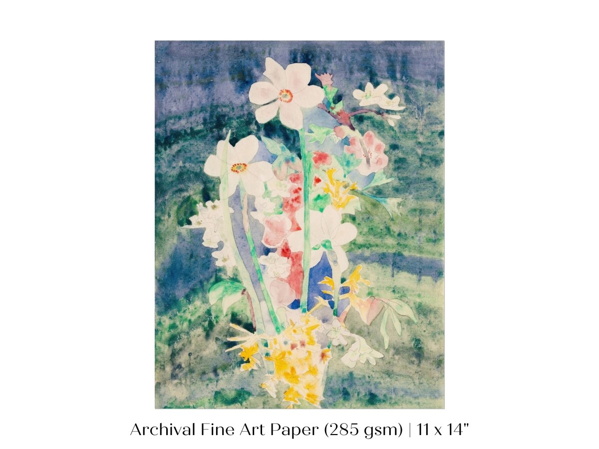 Narcissi | P59 - Single Art Prints - Piccolo Fiore Prints