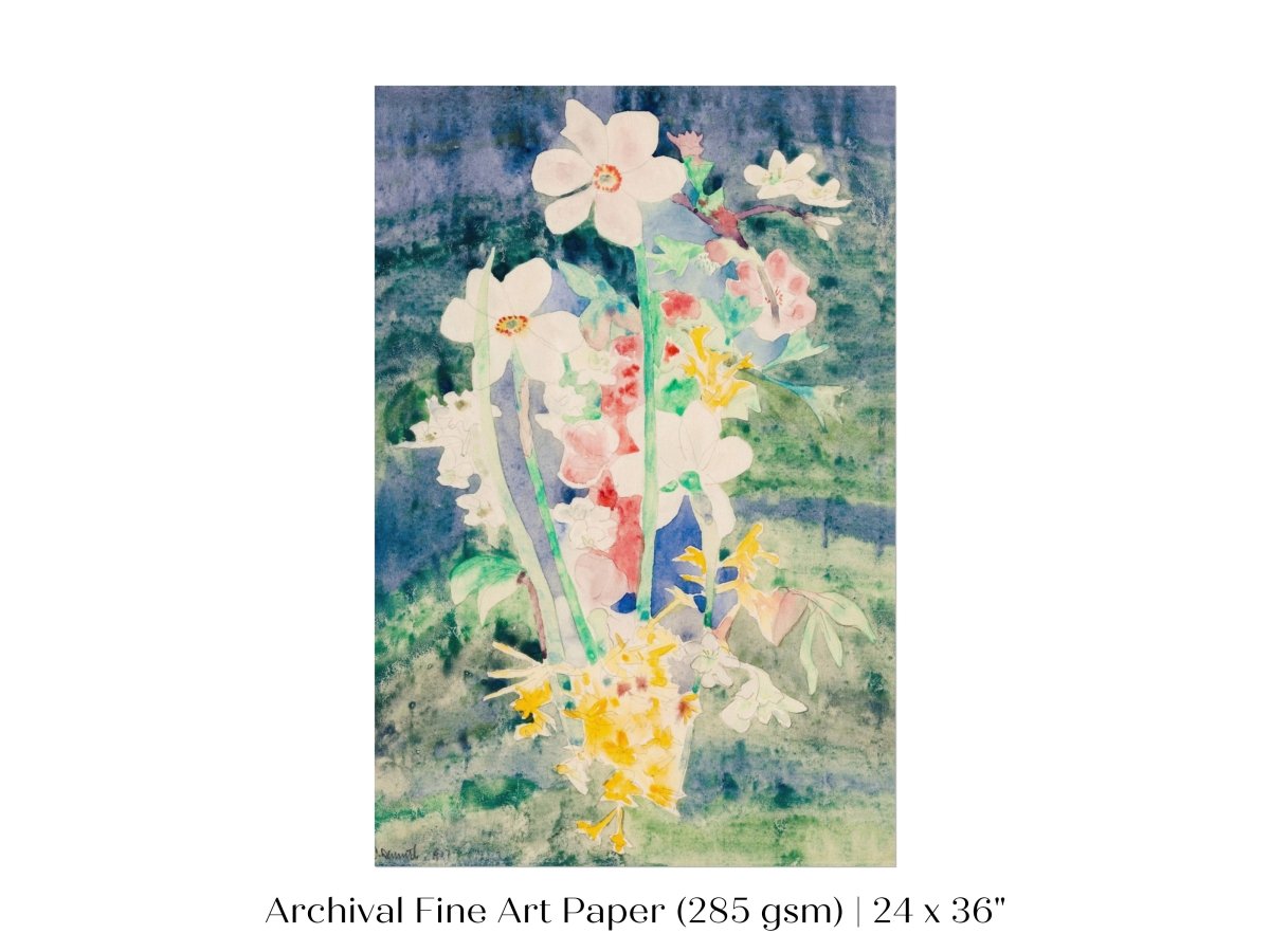 Narcissi | P59 - Single Art Prints - Piccolo Fiore Prints
