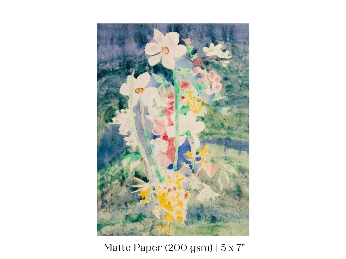 Narcissi | P59 - Single Art Prints - Piccolo Fiore Prints