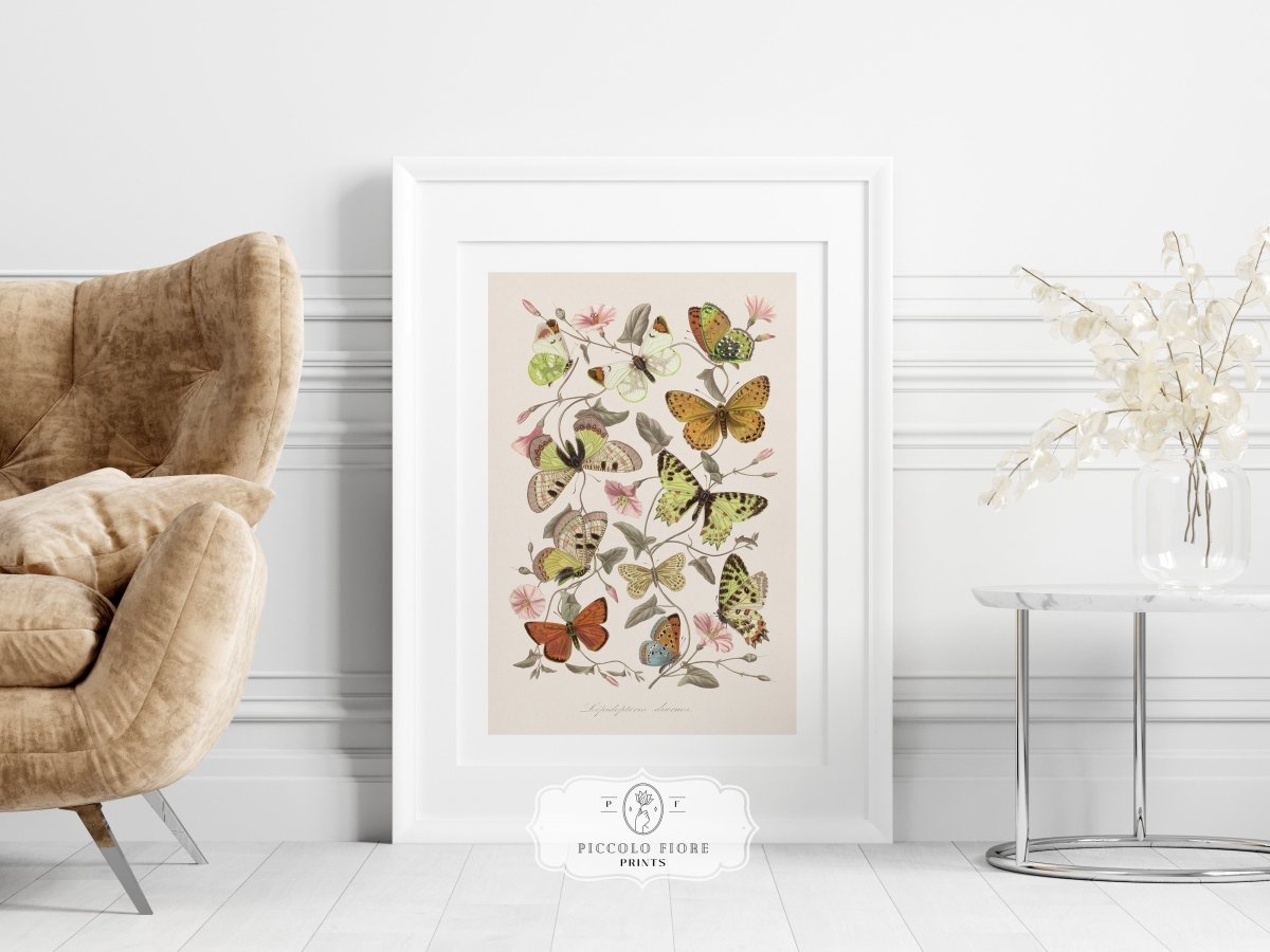 Neutral Sage and Beige | Gallery Wall Set | 9 Prints | M9 - 1 - Gallery Wall Set - Piccolo Fiore Prints