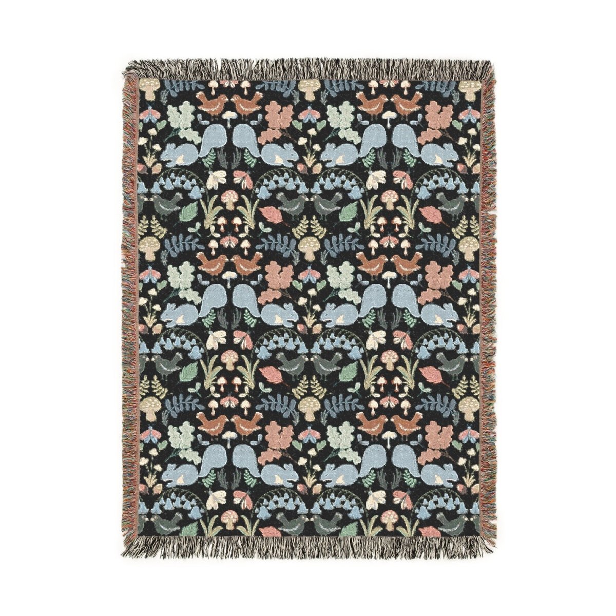 New Forest Inhabitants | Woven Blanket - Woven Blanket - Piccolo Fiore Prints