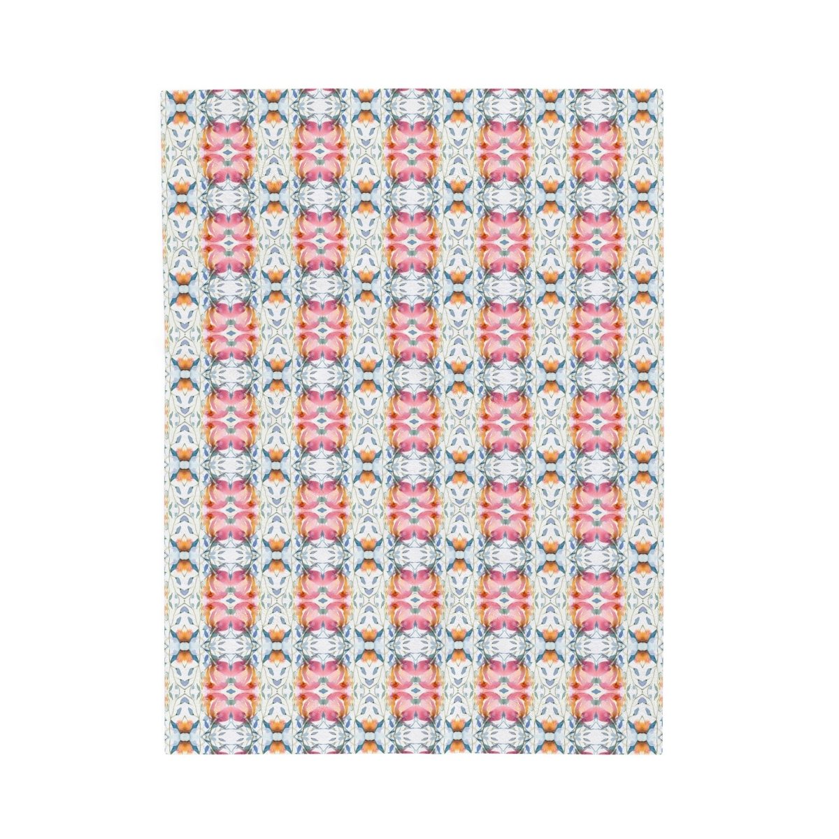 Nouveau Bloom | Minky Throw Blanket - Minky Throw Blanket - Piccolo Fiore Prints
