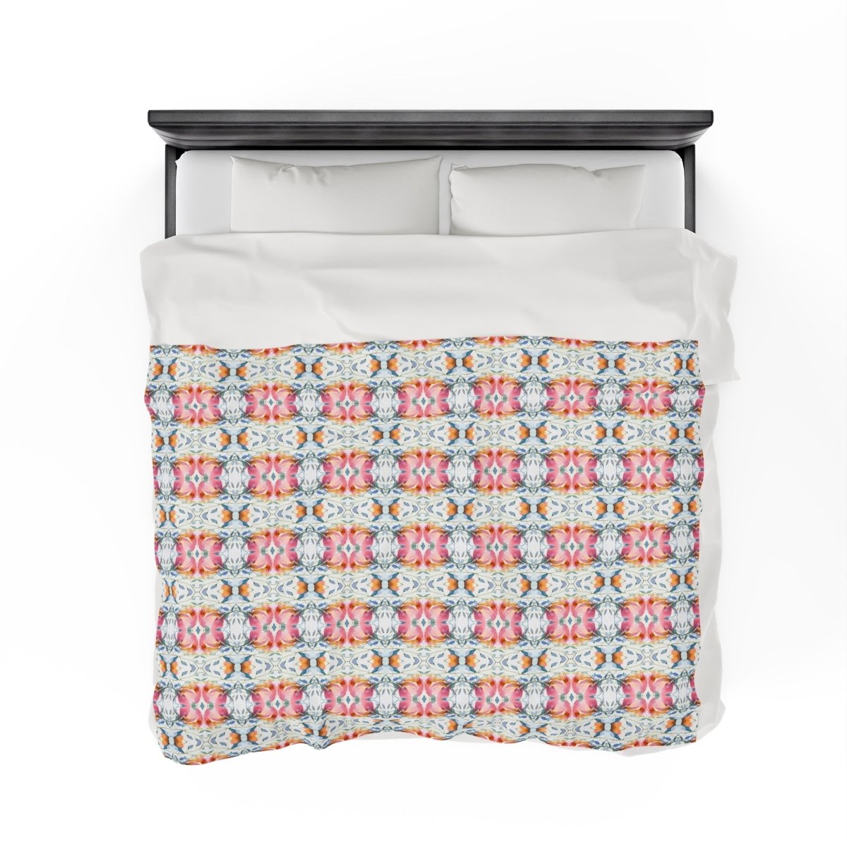 Nouveau Bloom | Minky Throw Blanket - Minky Throw Blanket - Piccolo Fiore Prints