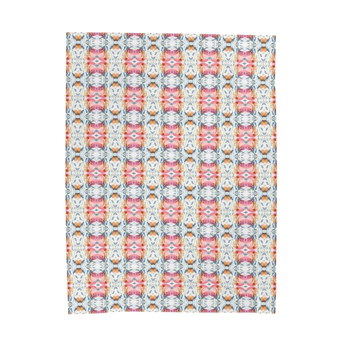Nouveau Bloom | Minky Throw Blanket - Minky Throw Blanket - Piccolo Fiore Prints