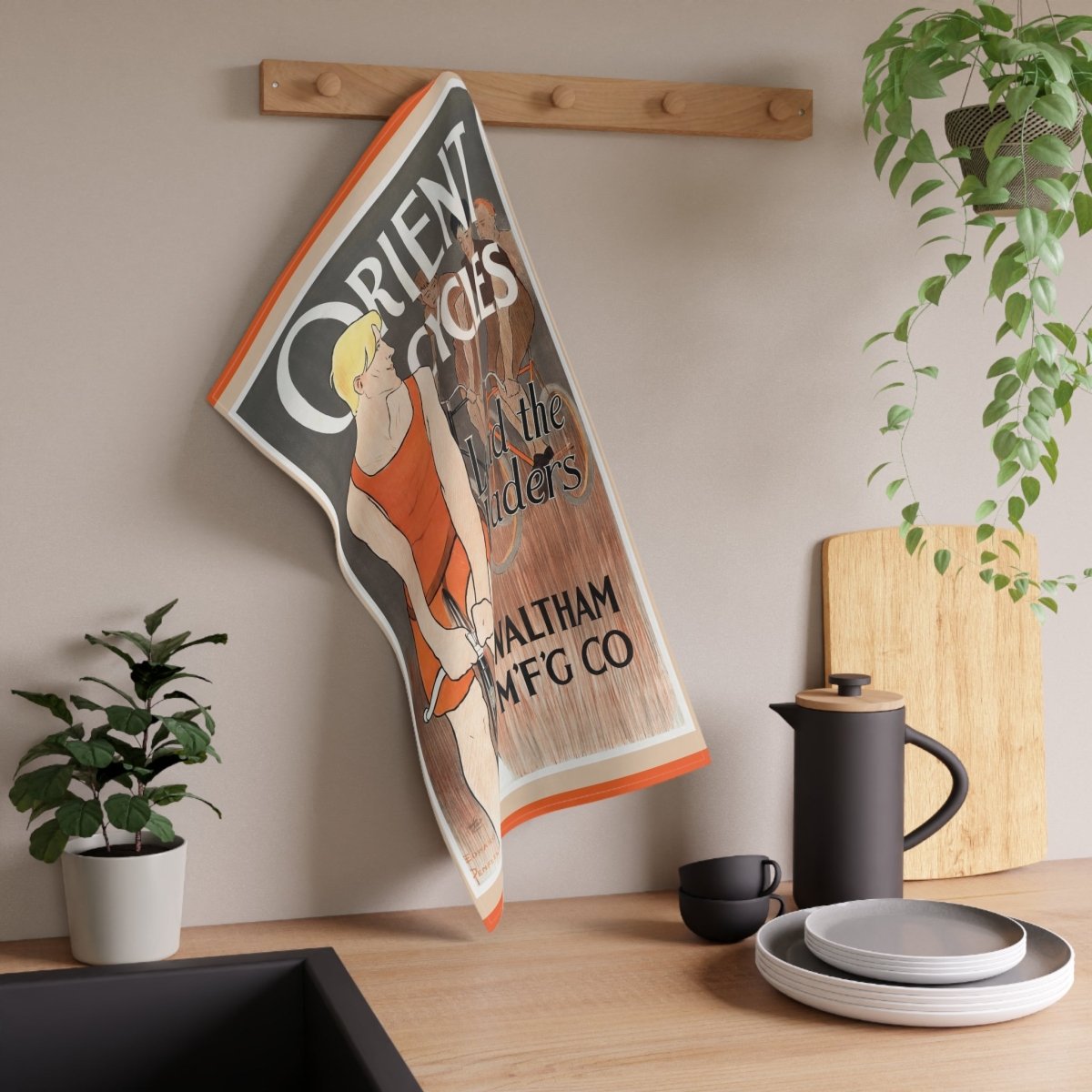 Orient Cycles | Tea Towel - Tea Towel - Piccolo Fiore Prints