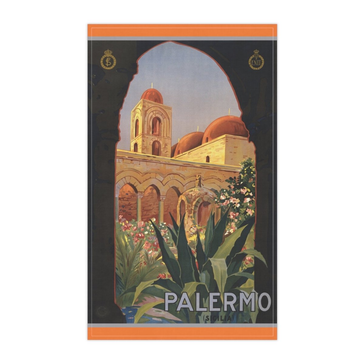Palermo | Tea Towel - Tea Towel - Piccolo Fiore Prints
