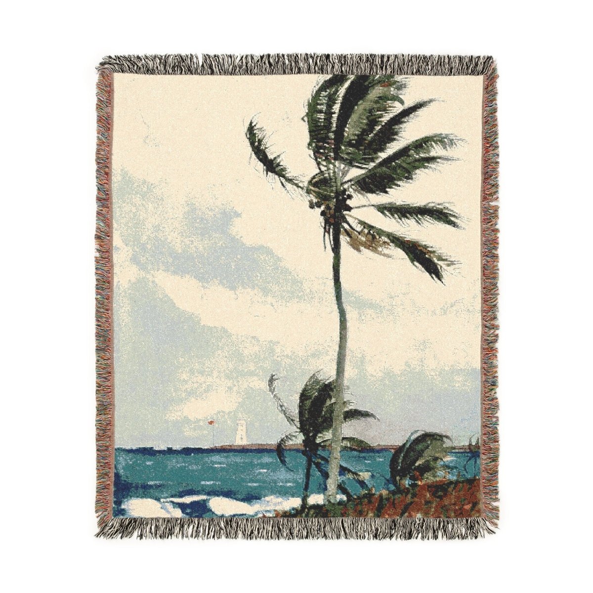 Palm Trees | Woven Blanket - Woven Blanket - Piccolo Fiore Prints