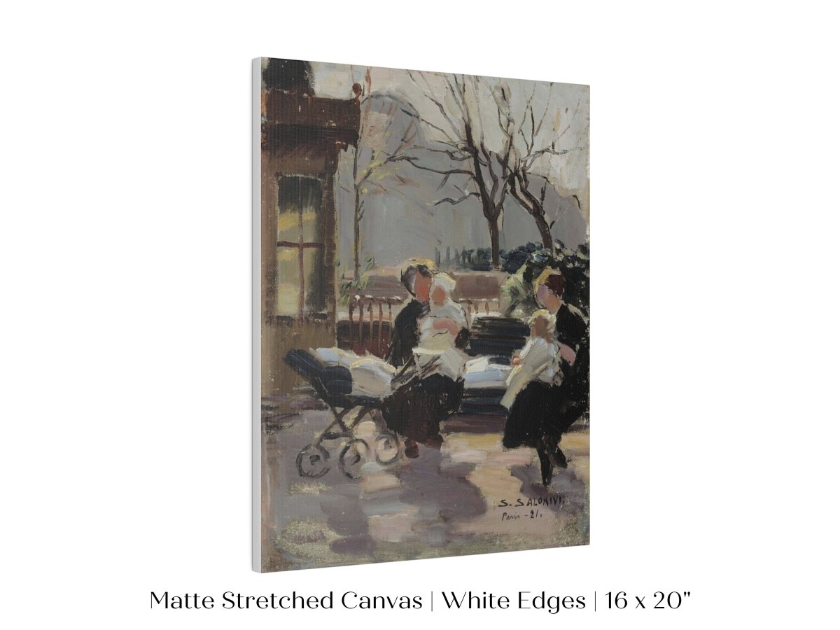 Park in Paris | P439 - Single Art Prints - Piccolo Fiore Prints