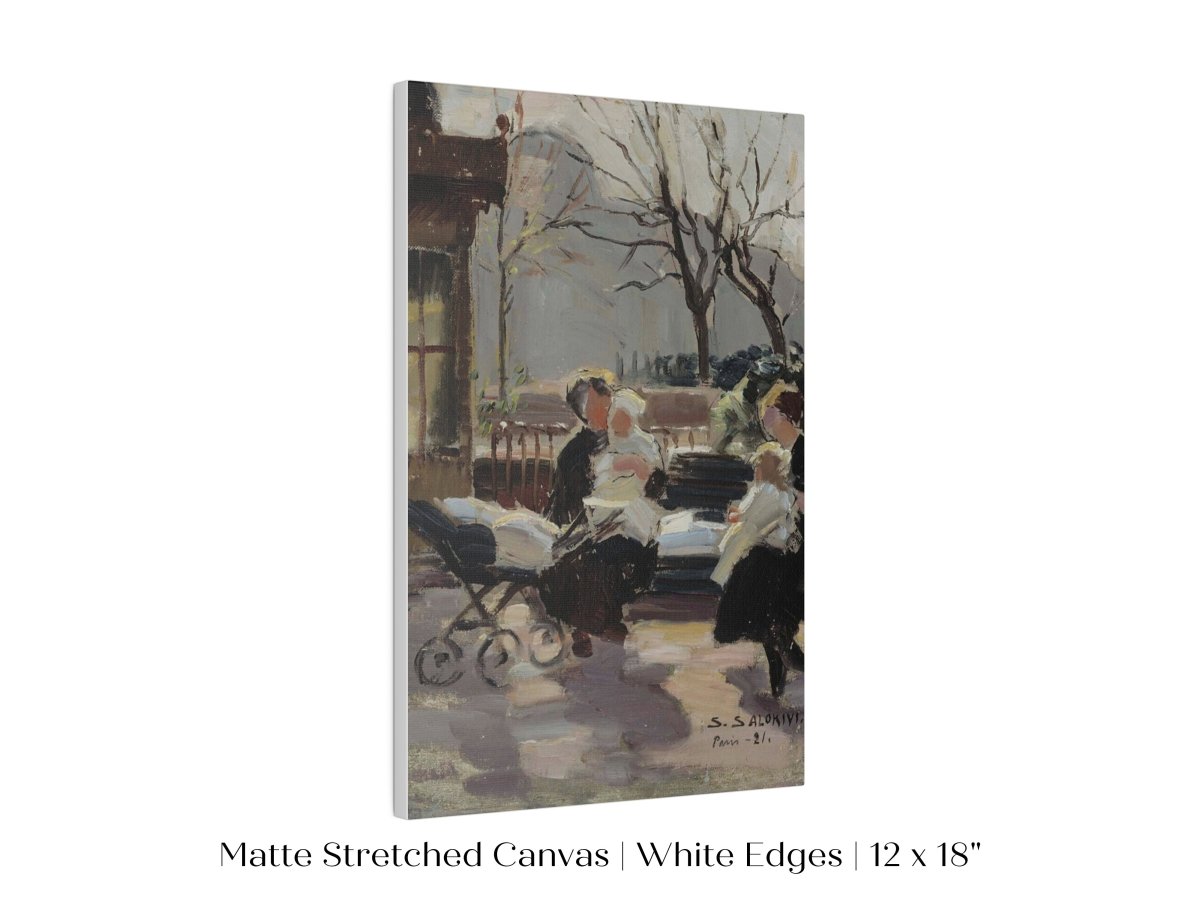 Park in Paris | P439 - Single Art Prints - Piccolo Fiore Prints