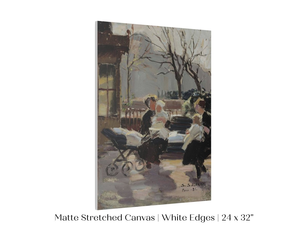 Park in Paris | P439 - Single Art Prints - Piccolo Fiore Prints