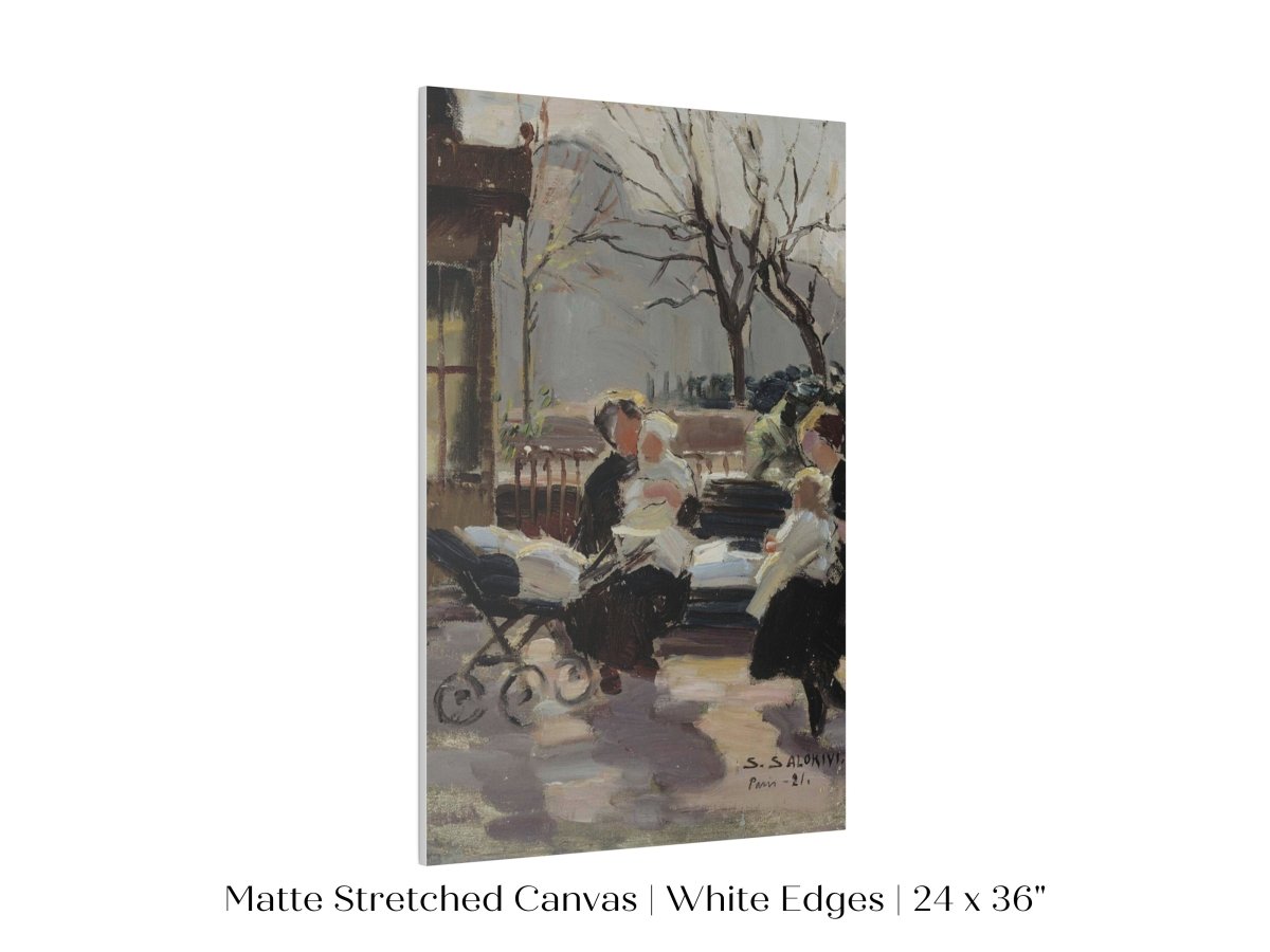 Park in Paris | P439 - Single Art Prints - Piccolo Fiore Prints