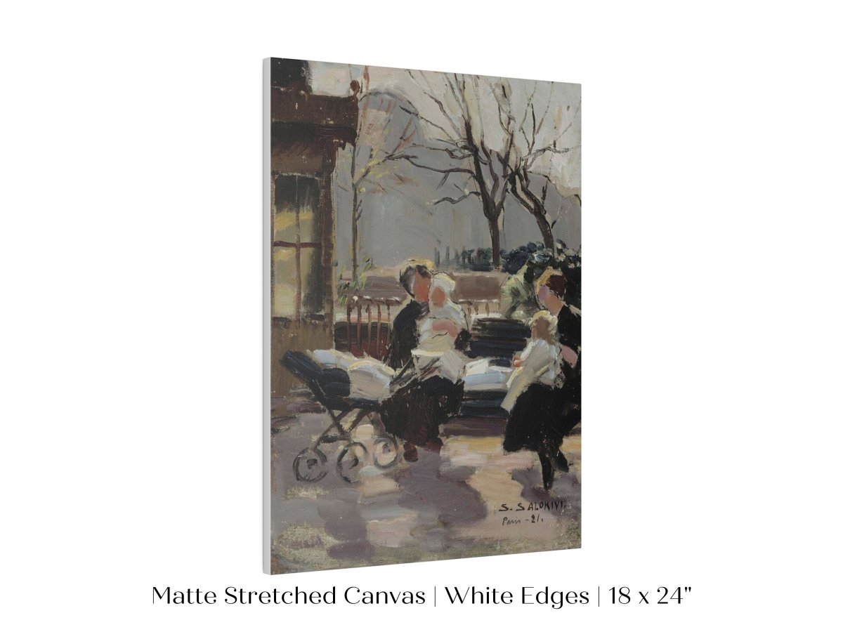 Park in Paris | P439 - Single Art Prints - Piccolo Fiore Prints