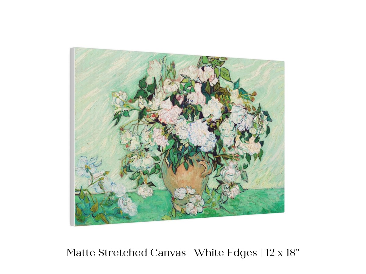 Pastel Green Roses | P40 - Single Art Prints - Piccolo Fiore Prints