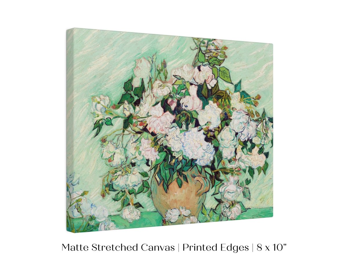 Pastel Green Roses | P40 - Single Art Prints - Piccolo Fiore Prints