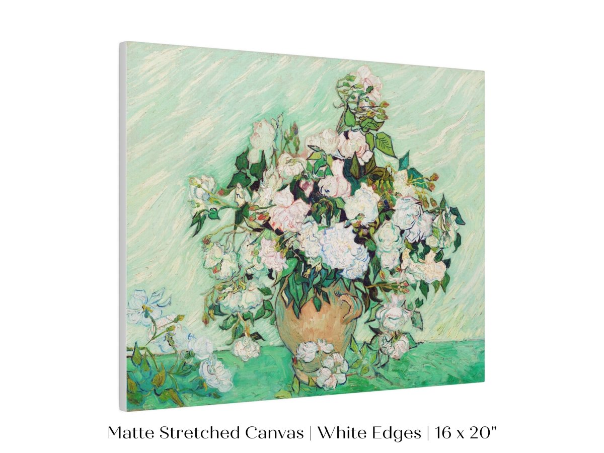 Pastel Green Roses | P40 - Single Art Prints - Piccolo Fiore Prints