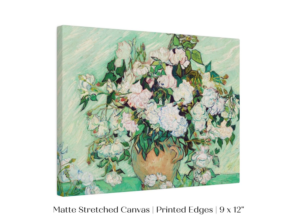 Pastel Green Roses | P40 - Single Art Prints - Piccolo Fiore Prints