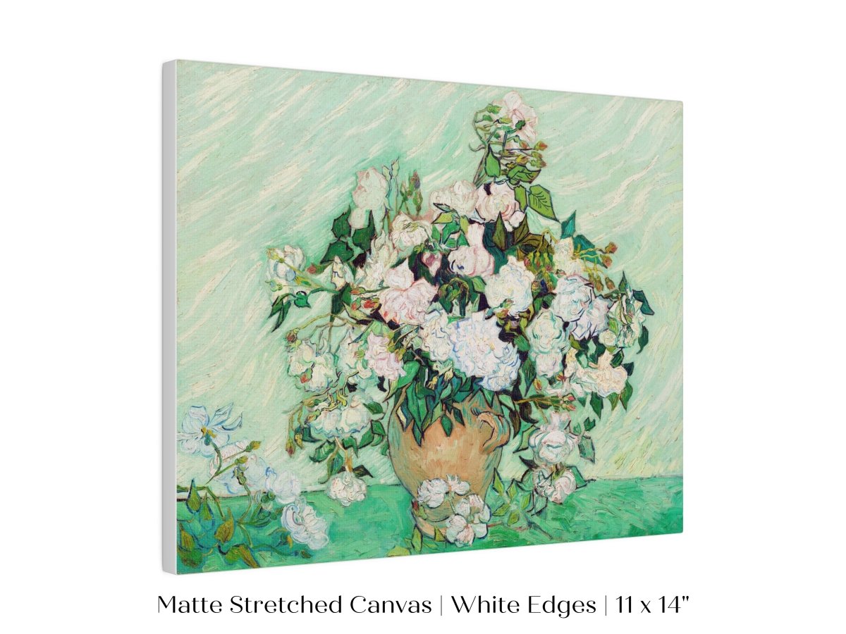 Pastel Green Roses | P40 - Single Art Prints - Piccolo Fiore Prints