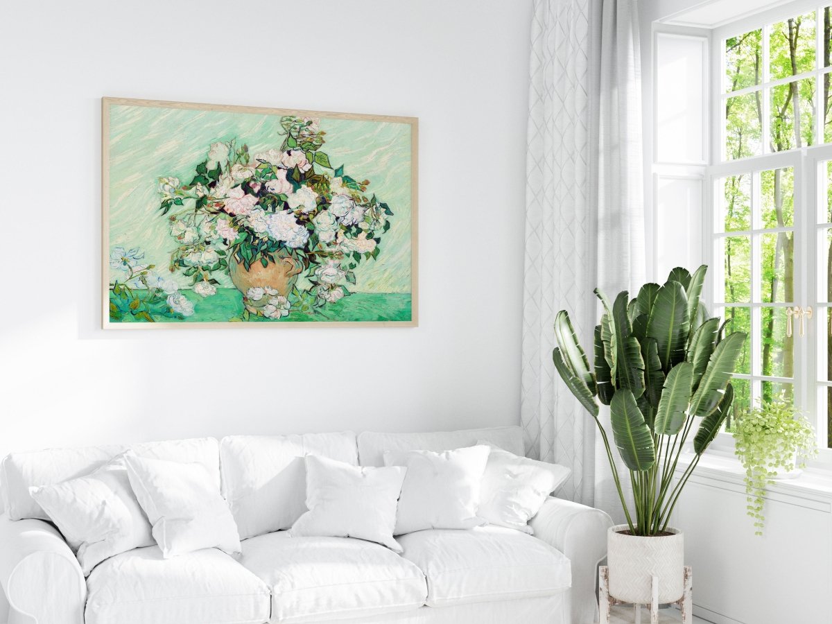 Pastel Green Roses | P40 - Single Art Prints - Piccolo Fiore Prints
