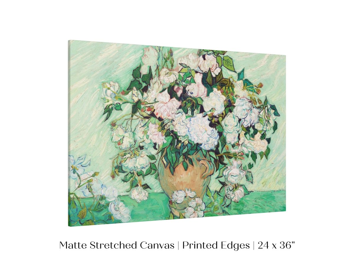 Pastel Green Roses | P40 - Single Art Prints - Piccolo Fiore Prints
