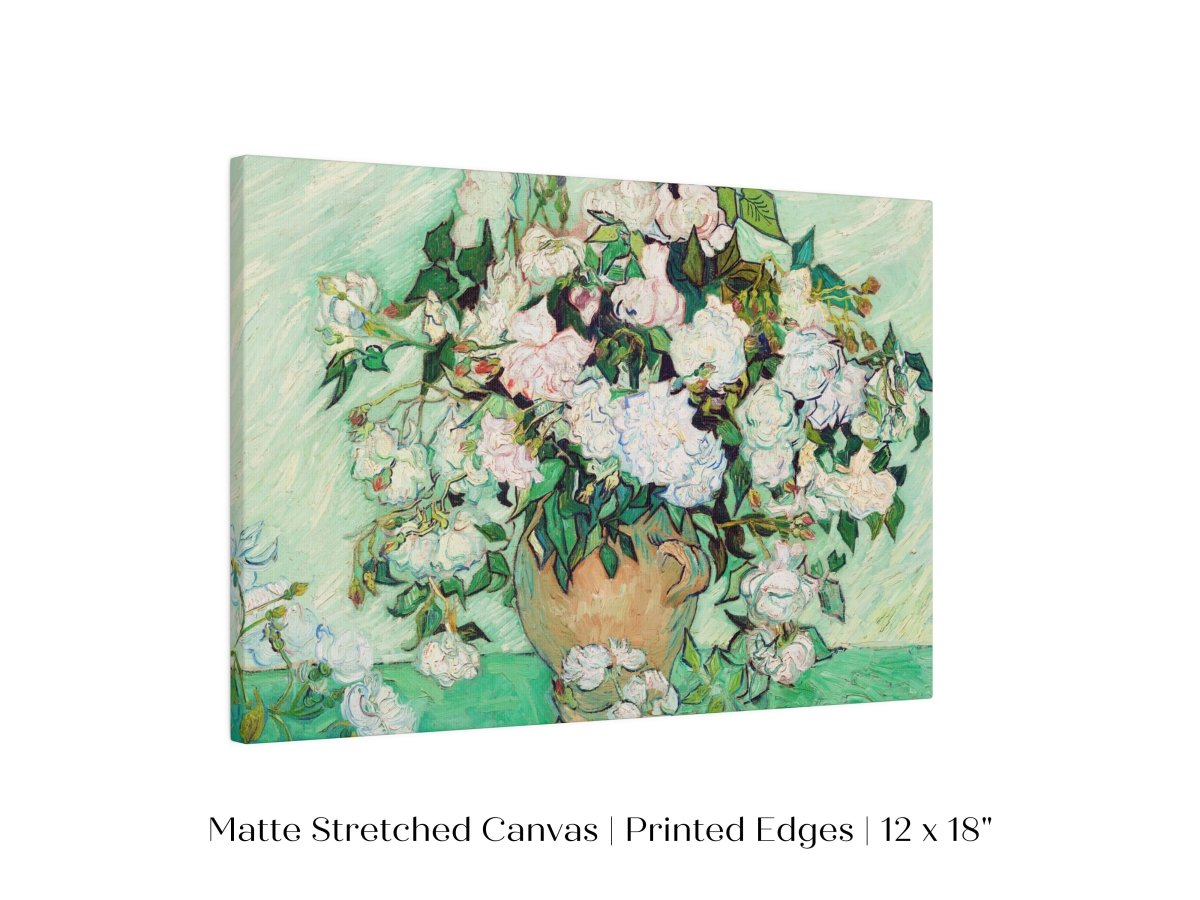 Pastel Green Roses | P40 - Single Art Prints - Piccolo Fiore Prints