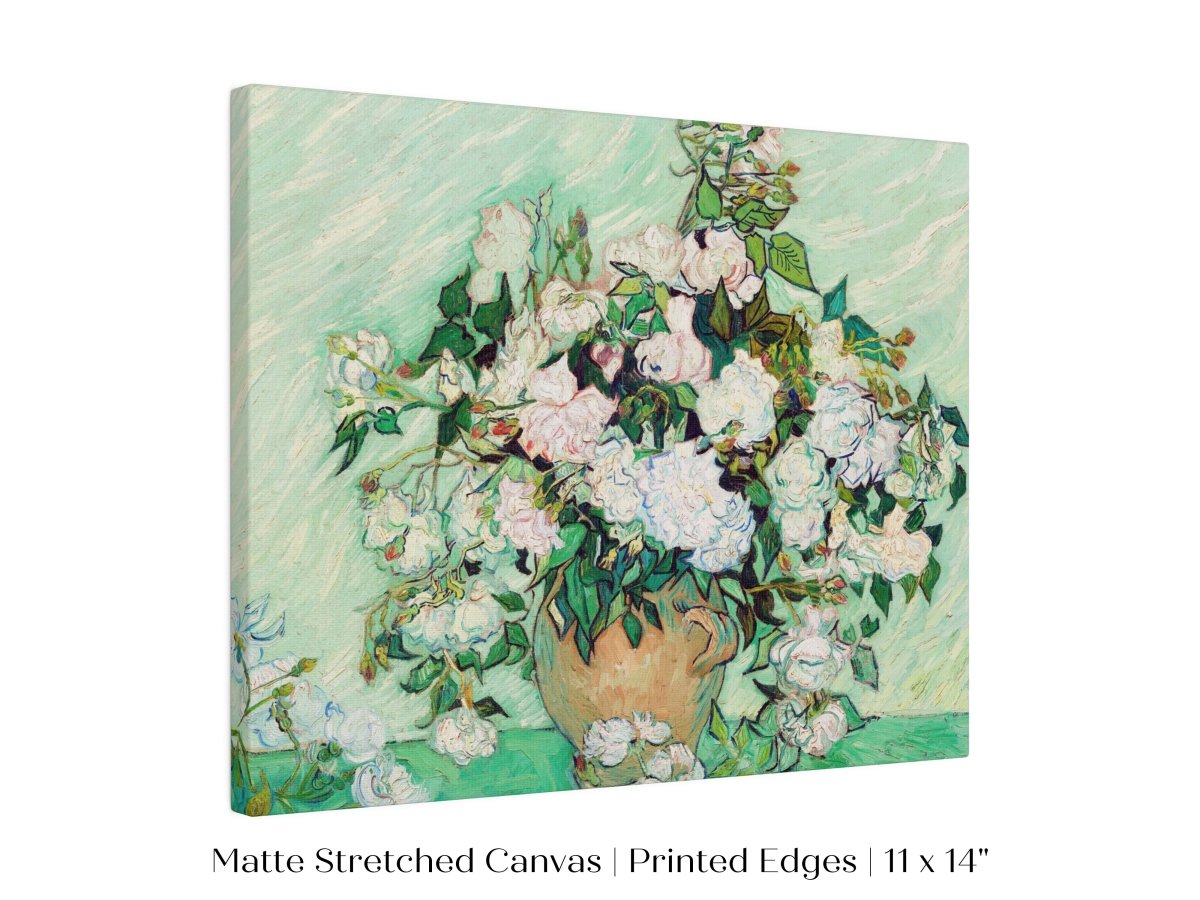 Pastel Green Roses | P40 - Single Art Prints - Piccolo Fiore Prints