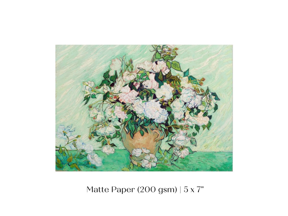 Pastel Green Roses | P40 - Single Art Prints - Piccolo Fiore Prints