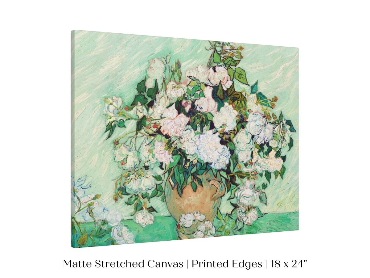 Pastel Green Roses | P40 - Single Art Prints - Piccolo Fiore Prints