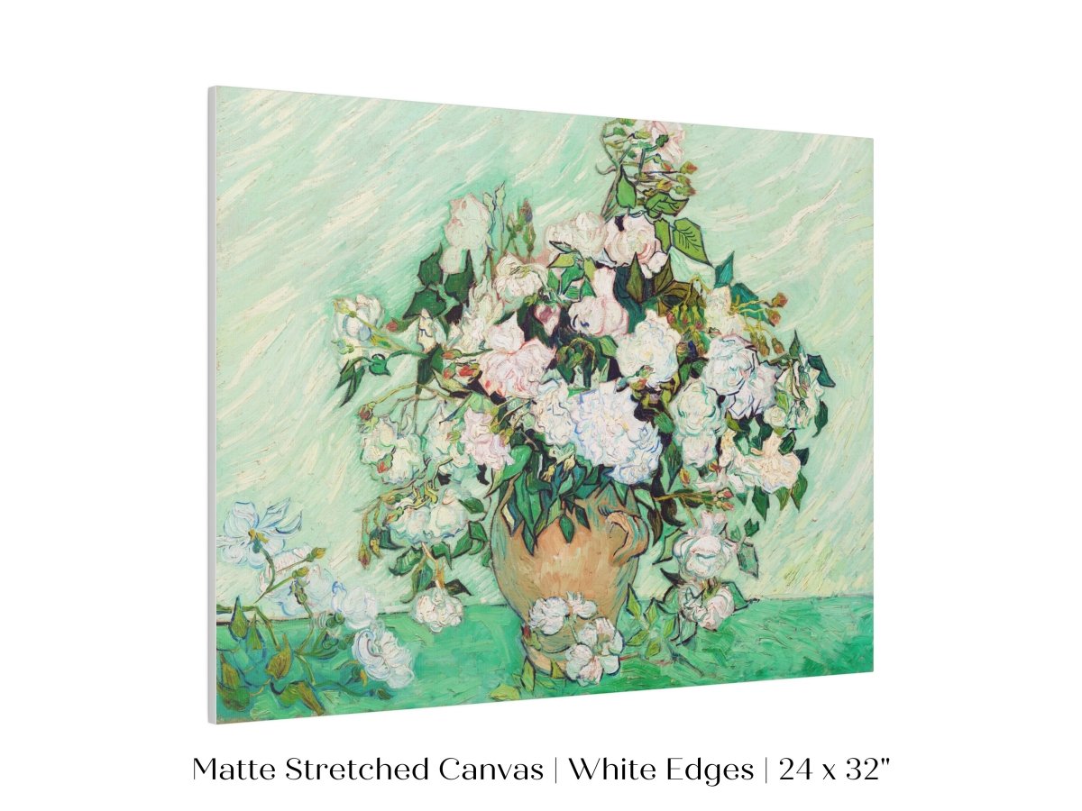 Pastel Green Roses | P40 - Single Art Prints - Piccolo Fiore Prints
