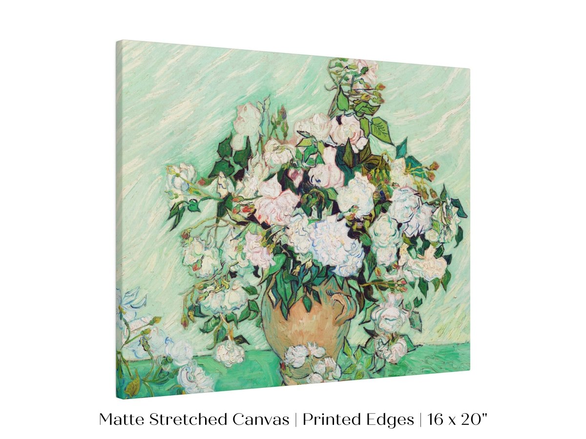Pastel Green Roses | P40 - Single Art Prints - Piccolo Fiore Prints