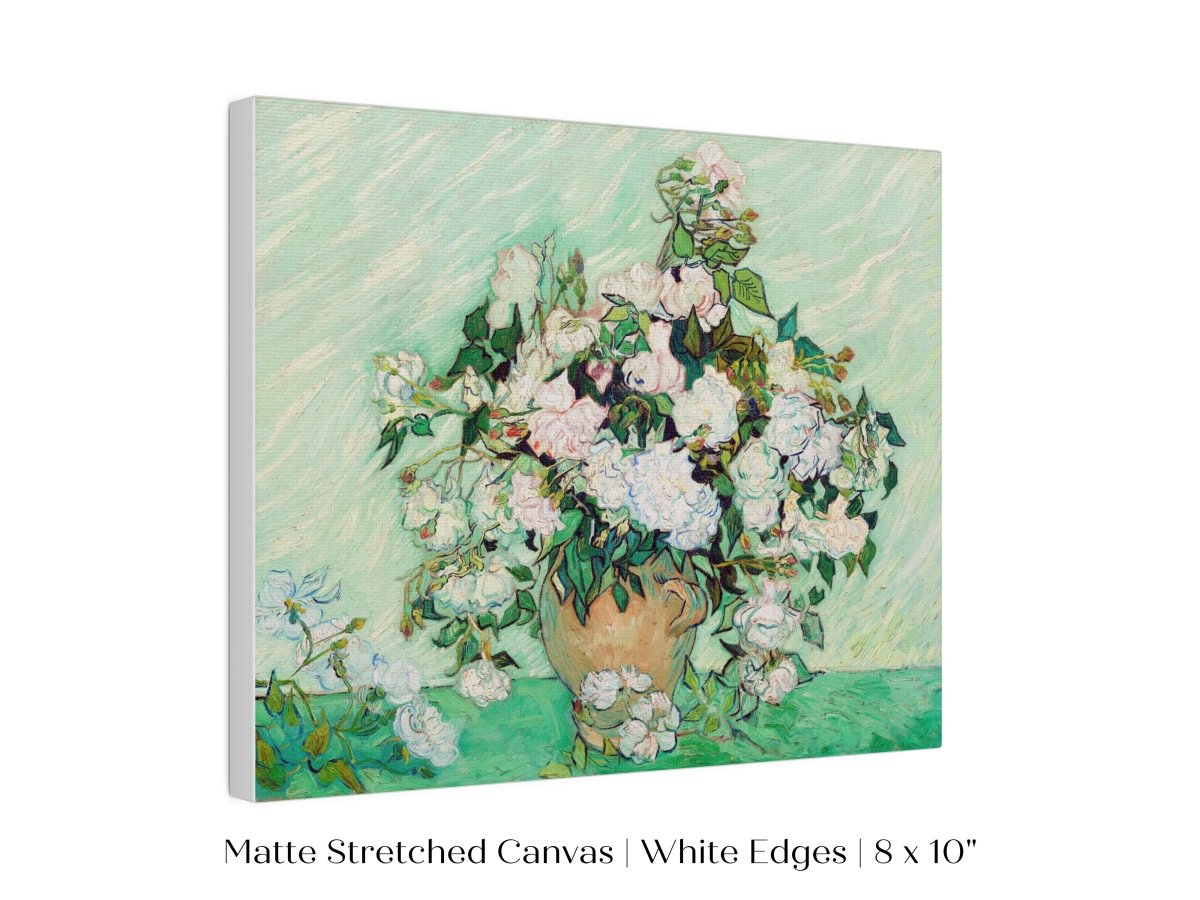 Pastel Green Roses | P40 - Single Art Prints - Piccolo Fiore Prints