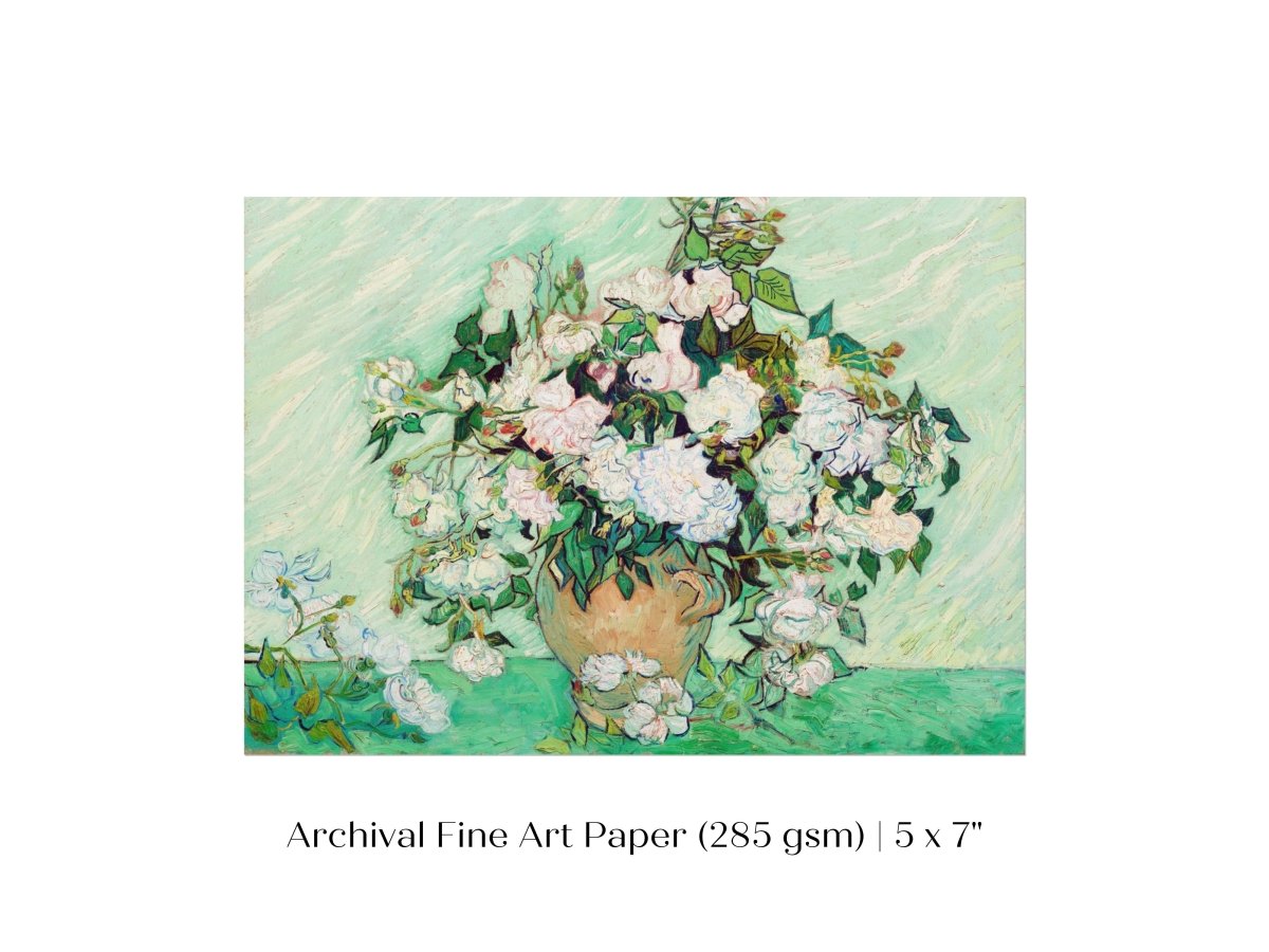 Pastel Green Roses | P40 - Single Art Prints - Piccolo Fiore Prints