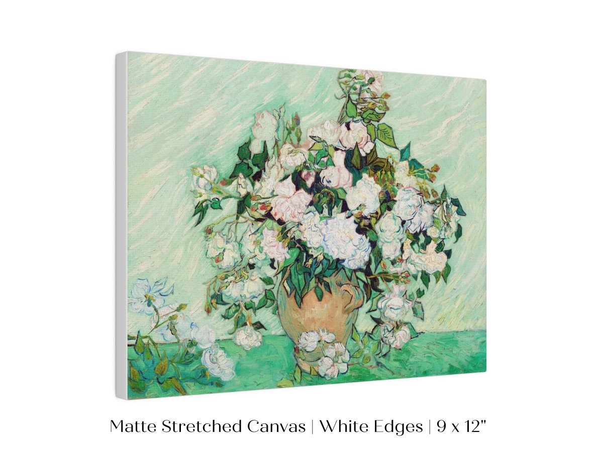 Pastel Green Roses | P40 - Single Art Prints - Piccolo Fiore Prints