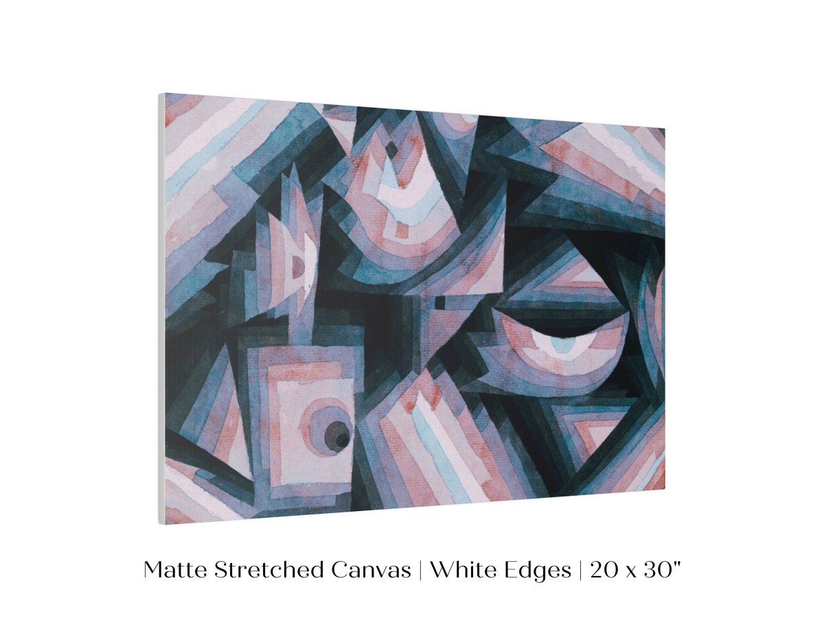 Paul Klee | Crystal Gradation | P584 - Single Art Prints - Piccolo Fiore Prints