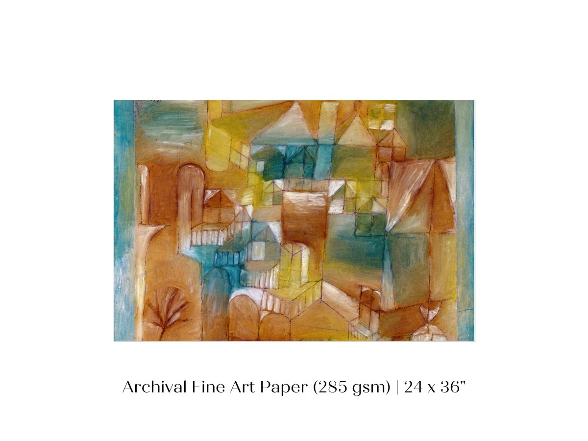 Paul Klee | Fasçsade | P9 - Single Art Prints - Piccolo Fiore Prints