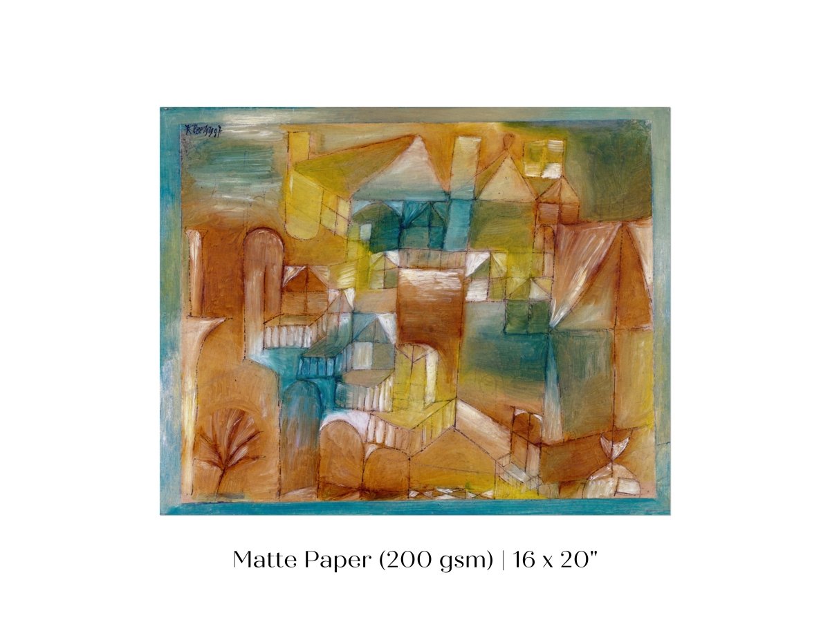 Paul Klee | Fasçsade | P9 - Single Art Prints - Piccolo Fiore Prints