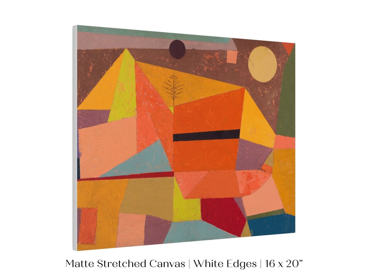 Paul Klee | Joyful Mountain Landscape | P244 - Single Art Prints - Piccolo Fiore Prints