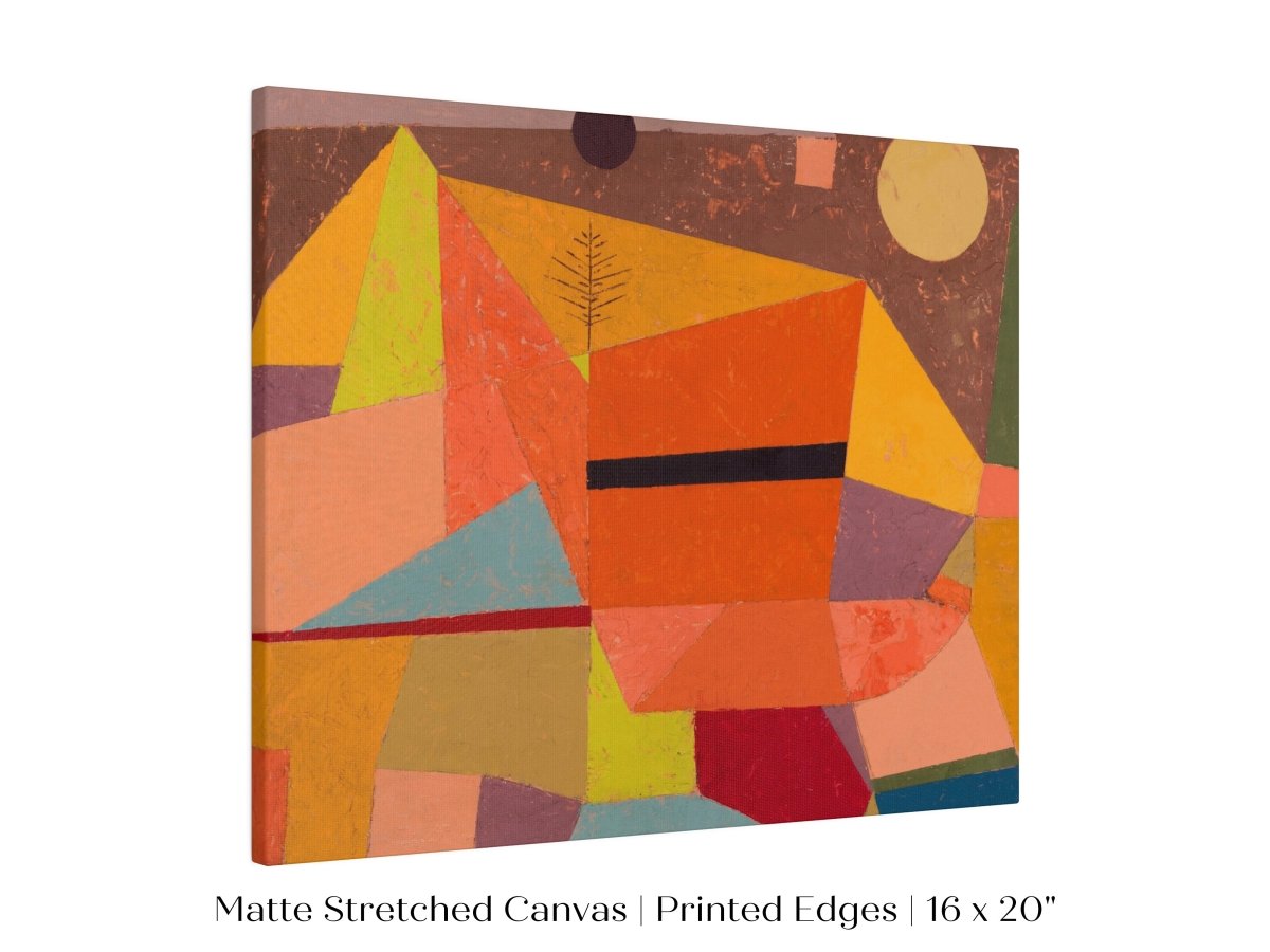 Paul Klee | Joyful Mountain Landscape | P244 - Single Art Prints - Piccolo Fiore Prints