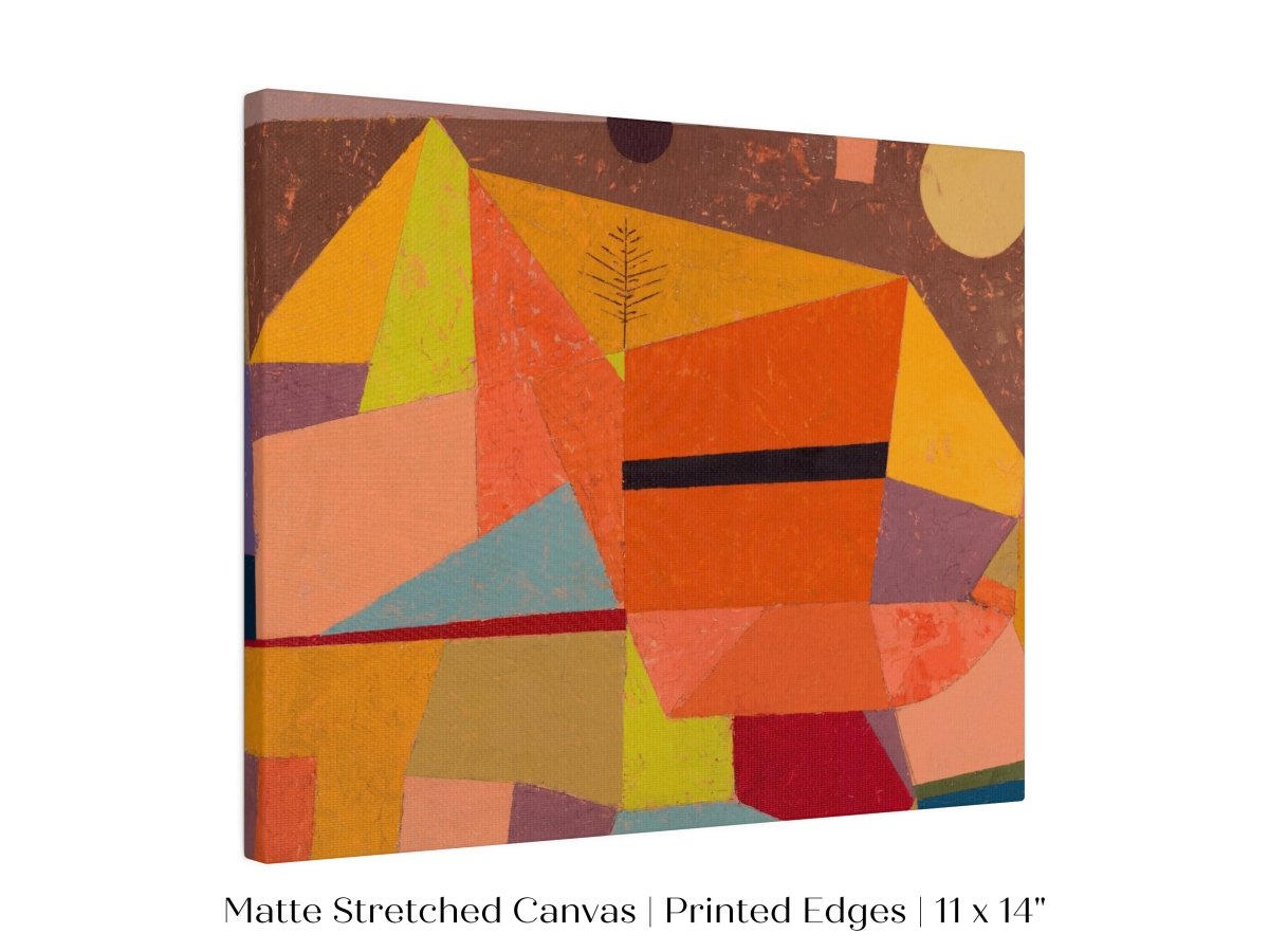 Paul Klee | Joyful Mountain Landscape | P244 - Single Art Prints - Piccolo Fiore Prints