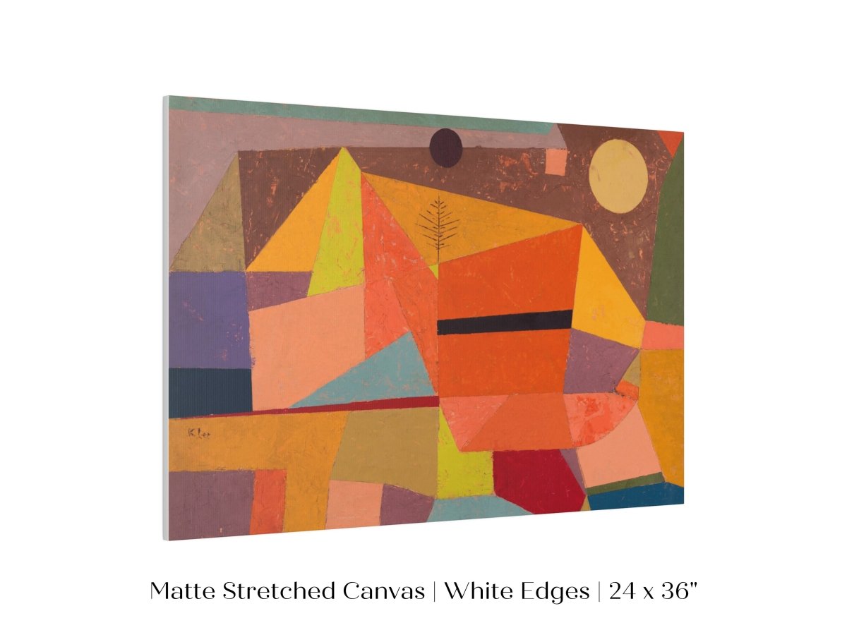 Paul Klee | Joyful Mountain Landscape | P244 - Single Art Prints - Piccolo Fiore Prints