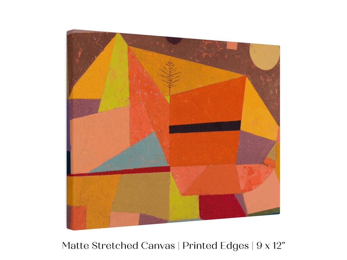 Paul Klee | Joyful Mountain Landscape | P244 - Single Art Prints - Piccolo Fiore Prints