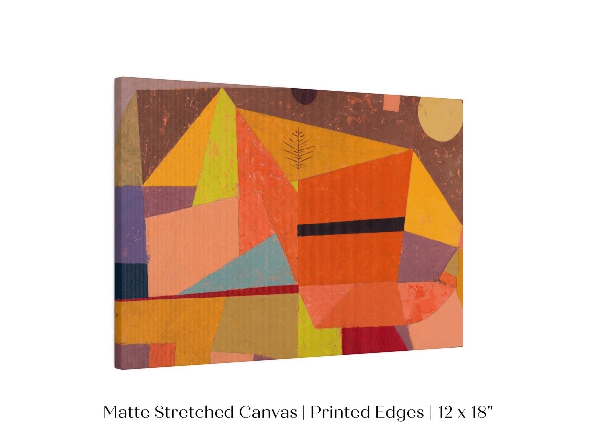 Paul Klee | Joyful Mountain Landscape | P244 - Single Art Prints - Piccolo Fiore Prints