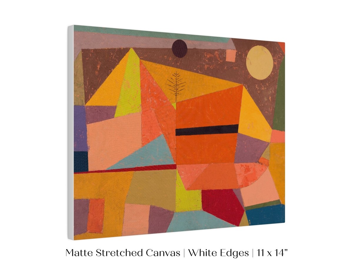 Paul Klee | Joyful Mountain Landscape | P244 - Single Art Prints - Piccolo Fiore Prints