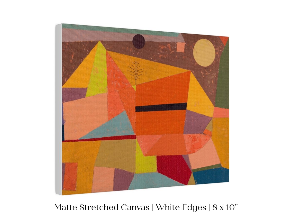 Paul Klee | Joyful Mountain Landscape | P244 - Single Art Prints - Piccolo Fiore Prints