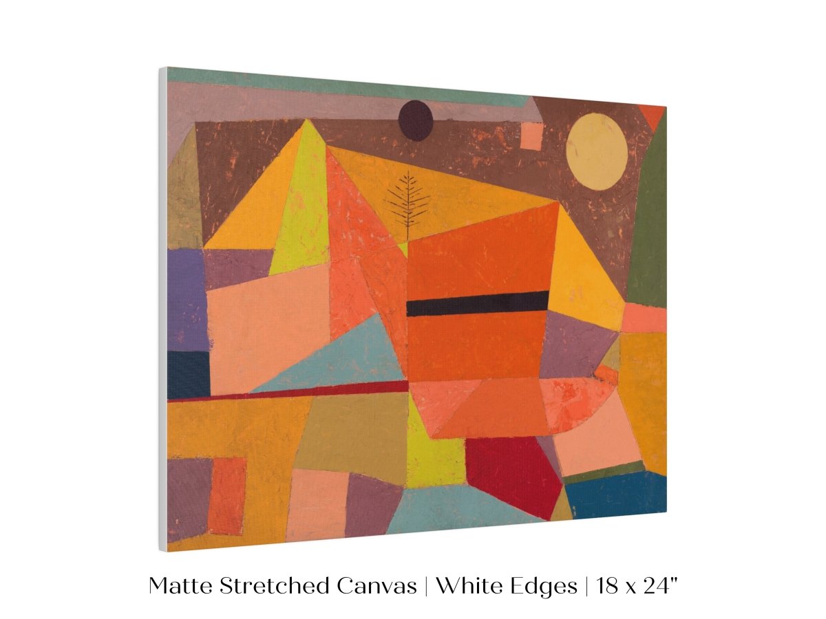 Paul Klee | Joyful Mountain Landscape | P244 - Single Art Prints - Piccolo Fiore Prints