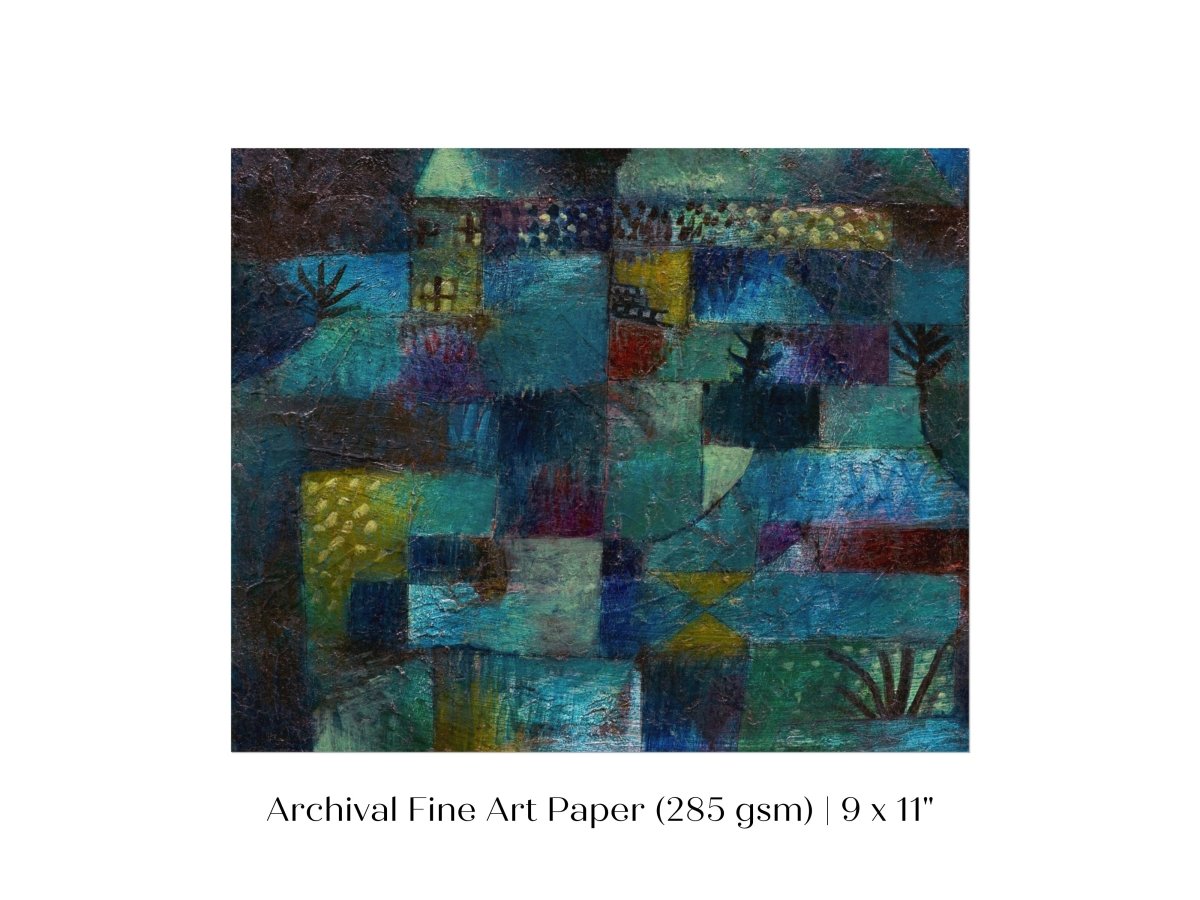 Paul Klee | Terraced Garden | P205 - Single Art Prints - Piccolo Fiore Prints