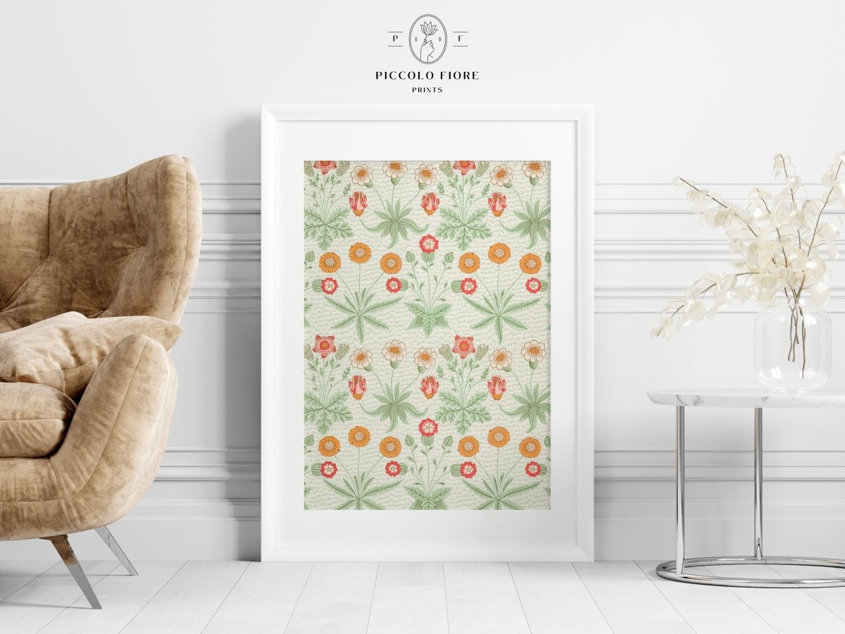 Peach, Pink and Green Eclectic | Gallery Wall Sets | 6 Prints | S11 - 4.9 - Gallery Wall Set - Piccolo Fiore Prints